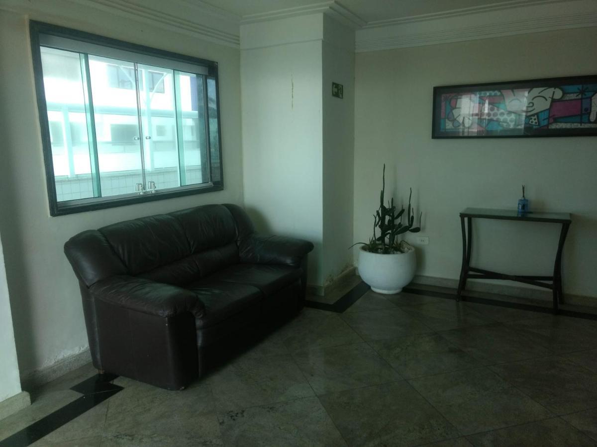 Belo Apartamento Com Vistas Para O Mar - Pe Na Areia - Churrasqueira Na Varanda Praia Grande  Ngoại thất bức ảnh