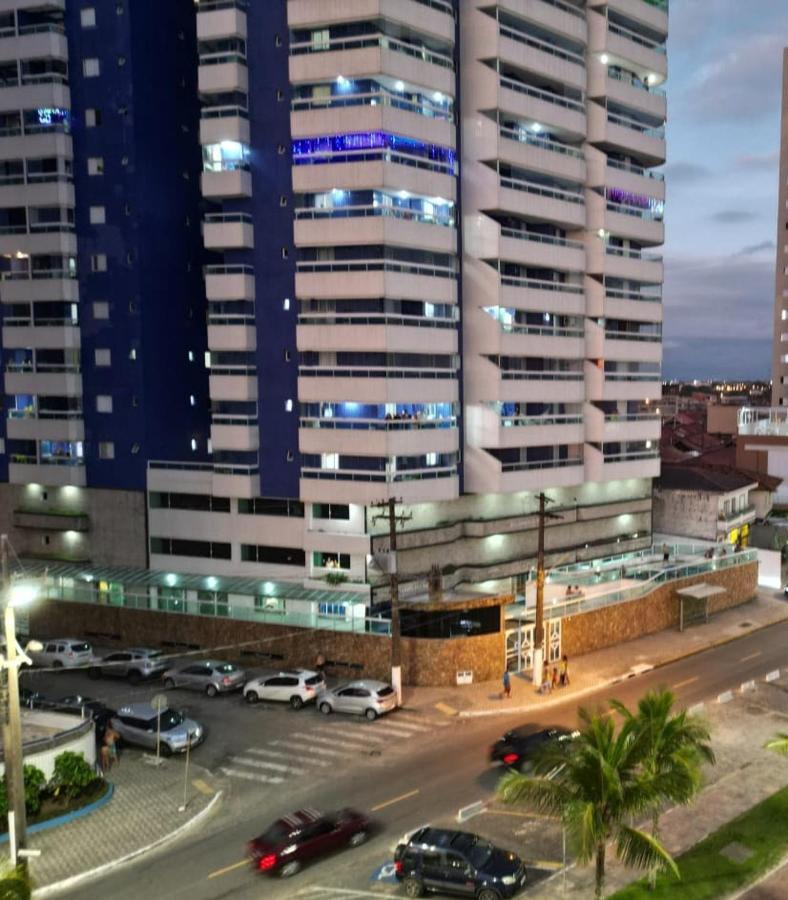 Belo Apartamento Com Vistas Para O Mar - Pe Na Areia - Churrasqueira Na Varanda Praia Grande  Ngoại thất bức ảnh