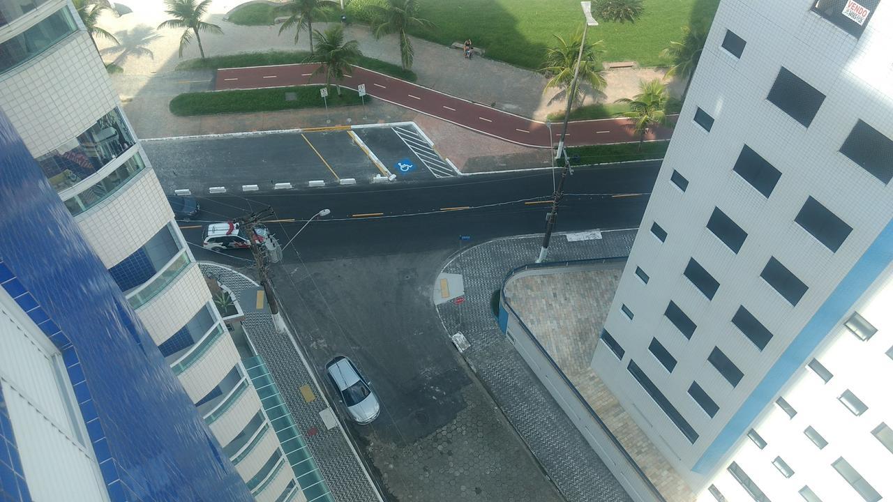 Belo Apartamento Com Vistas Para O Mar - Pe Na Areia - Churrasqueira Na Varanda Praia Grande  Ngoại thất bức ảnh