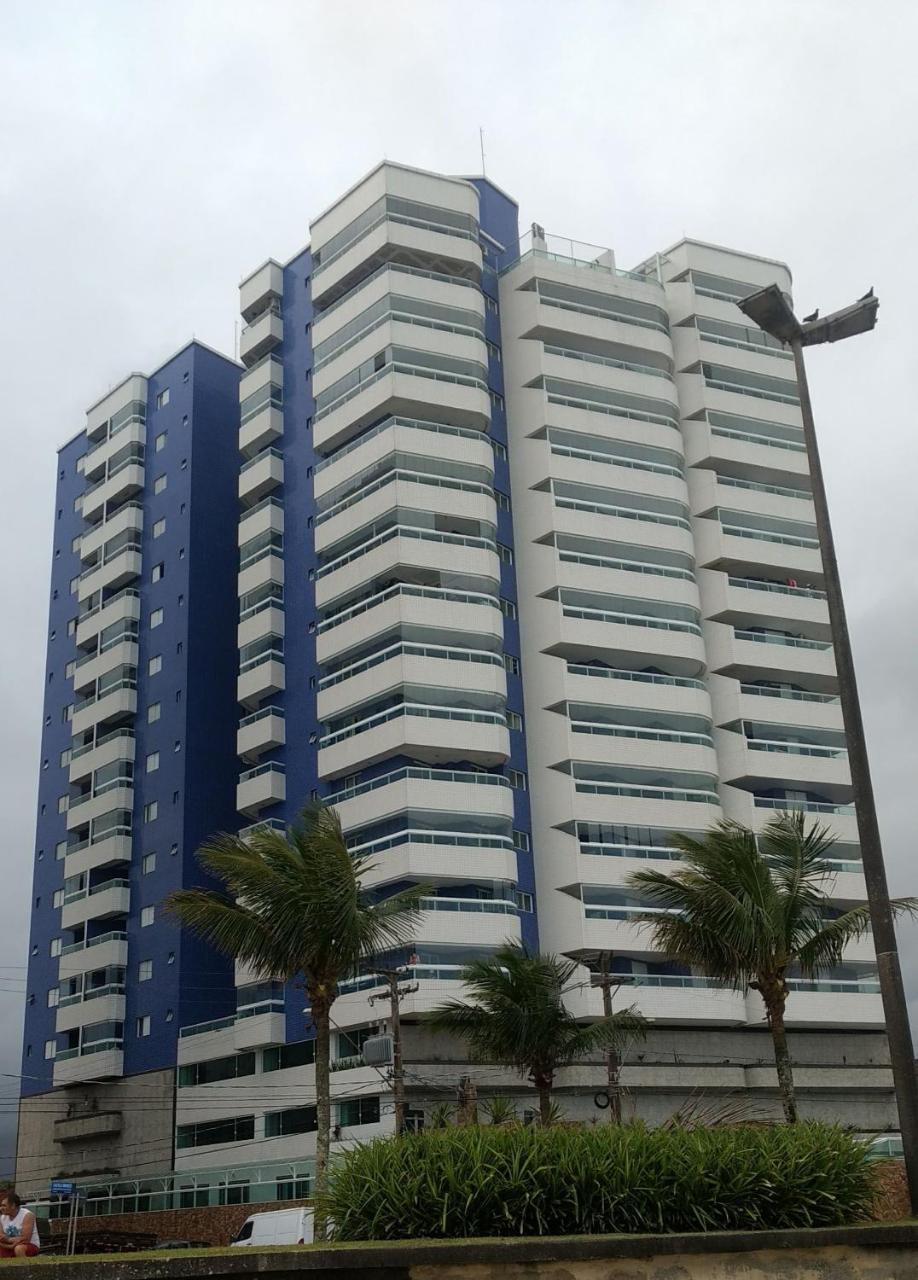 Belo Apartamento Com Vistas Para O Mar - Pe Na Areia - Churrasqueira Na Varanda Praia Grande  Ngoại thất bức ảnh